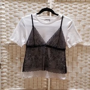 🍒 layered t-shirt